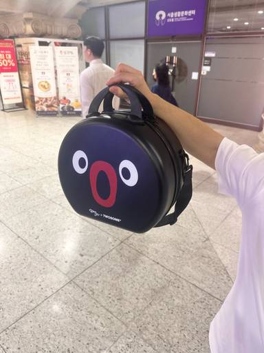 넘 구여운 핑구가방 이미지 1