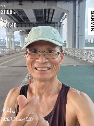 [8주차/ 38회차 인증] 2026.07.31 한강 달 이미지 1