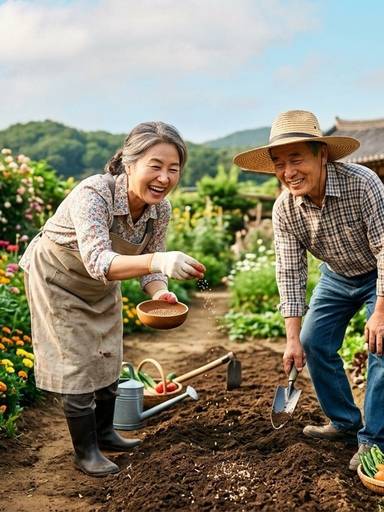 사랑의 밭에서 그대의 텃밭에서 저는 사랑의 밭을 일구고 이미지 1